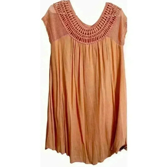 L love Boho style‎ dress Size small and peach in color - Picture 1 of 8